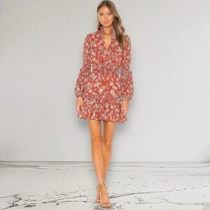 Alexis Rosewell Dress in Saffron Floral